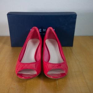 Cole Haan AIR Talliot Wedge Peep Toe